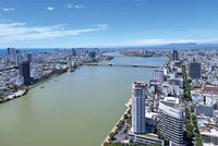 Nếu trước đây, đô thị Đà Nẵng quy hoạch lấy sông Hàn làm điểm lan tỏa, thì với không gian địa lý mới, quy hoạch hướng đến đa cực và đa trung tâm (Ảnh: Hà Minh)