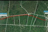 Dự án đường kết nối Rạch Giá - Long Xuyên có điểm đầu tại nút giao Lạc Hồng, phường Rạch Giá và điểm cuối kết nối vào tuyến tránh Long Xuyên, tổng chiều dài tuyến hơn 53 km.