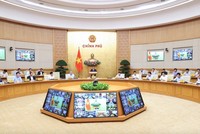 Ngày 4/4, Thủ tướng Chính phủ Phạm Minh Chính chủ trì phiên họp Chính phủ thường kỳ tháng 3/2026 và Hội nghị trực tuyến Chính phủ với địa phương g - Ảnh: VGP