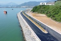 Dự án cảng Liên Chiểu phần hạ tầng dùng chung đã hoàn thành.