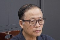 Bị can Vũ Minh Châu, nguyên Tổng giám đốc Công ty TNHH Bảo Tín Minh Châu. Ảnh: CAHN