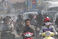 Nhức nhối ô nhiễm không khí tại Hà Nội.