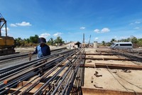 Giá vật liệu xây dựng dự báo tiếp tục tăng trong thời gian tới. 