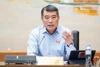 Thủ tướng Lê Minh Hưng phát biểu tại tổ - Ảnh: PT. 