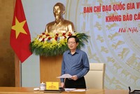 Phó Thủ tướng Hồ Quốc Dũng chủ trì phiên họp lần thứ 34 của Ban Chỉ đạo Quốc gia về chống khai thác IUU - Ảnh: VGP.