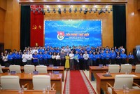 Tọa đàm “Thanh niên ngành Tài chính tiên phong thực hiện Nghị quyết số 68-NQ/TW và Nghị quyết số 79-NQ/TW của Bộ Chính trị”. Ảnh: Đức Thanh