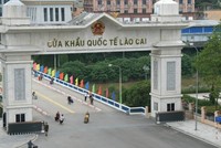 Xuất nhập khẩu hàng hóa qua cửa khẩu Lào Cai - Hà Khẩu tăng mạnh 