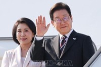 Tổng thống Đại Hàn Dân Quốc Lee Jae Myung và Phu nhân.