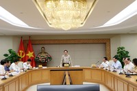 Phó Thủ tướng Hồ Quốc Dũng yêu cầu các bộ phải rà soát kỹ, bảo đảm công khai, minh bạch, "dứt khoát không được cắt chỗ này mà ghép vào chỗ khác" - Ảnh: VGP