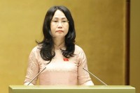 Bộ trưởng Bộ Văn hóa, thể thao và du lịch Lâm Thị Phương Thanh. 