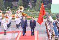 [Toàn cảnh] Lễ đón chính thức Tổng thống Hàn Quốc 