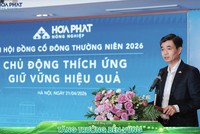 Ông Nguyễn Việt Thắng, Tổng giám đốc Tập đoàn Hòa Phát kiêm Chủ tịch Nông nghiệp Hòa Phát chia sẻ về kế hoạch kinh doanh của Công ty