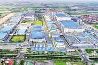 Không chỉ gia tăng nhanh về số lượng, dòng vốn FDI vào Việt Nam đã cải thiện đáng kể về chất lượng. Trong ảnh: Nhà máy Samsung Electronics tại Bắc Ninh