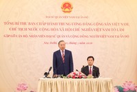 Tổng Bí thư, Chủ tịch nước Tô Lâm gặp gỡ kiều bào Việt Nam tại Ấn Độ 