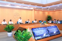 Chủ tịch UBND TP. Hà Nội Vũ Đại Thắng yêu cầu các phường, xã tiếp tục tập trung tối đa nguồn lực, đẩy nhanh tiến độ GPMB theo các mốc đã đề ra.