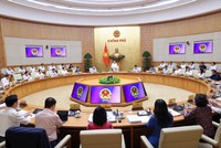 Toàn cảnh phiên họp Chính phủ thường kỳ tháng 4/2026.