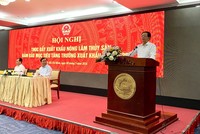 Phó Thủ tướng Chính phủ Hồ Quốc Dũng phát biểu tại Hội nghị thúc đẩy xuất khẩu nông lâm thủy sản đảm bảo mục tiêu tăng trưởng xuất khẩu năm 2026.