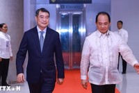 Thủ tướng Lê Minh Hưng kết thúc chuyến tham dự Hội nghị Cấp cao ASEAN lần thứ 48 tại Cebu, Philippines. (Ảnh: Dương Giang/TTXVN)