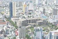 Nhiều dự án vốn ngoài ngân sách tại trung tâm thành phố Đà Nẵng chậm tiến độ, chưa được tiếp tục triển khai xây dựng.