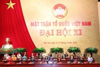 Khai mạc phiên làm việc đầu tiên Đại hội Mặt trận Tổ quốc Việt Nam lần thứ XI 