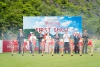 Đại biểu cắt băng khánh thành sân Canyon Course tại Legend Valley Country Club