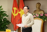 Phó Thủ tướng Hồ Quốc Dũng chủ trì cuộc họp về điều chỉnh Quy hoạch sử dụng đất quốc gia thời kỳ 2021-2030, tầm nhìn đến năm 2050 - Ảnh: VGP.