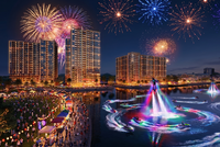 Đại nhạc hội Mega Booming - Charmora City tại Nha Trang: Pháo hoa mãn nhãn và dàn sao hội tụ