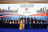 Tổng Bí thư, Chủ tịch nước Tô Lâm và Thủ tướng Thái Lan Anutin Charnvirakul chứng kiến trao các thỏa thuận hợp tác giữa doanh nghiệp hai nước. (Ảnh: TTXVN)