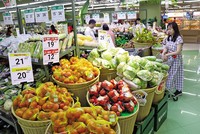 Chỉ số Giá tiêu dùng (CPI) bình quân 5 tháng đầu năm 2026 tăng 4,31%, sát ngưỡng mục tiêu cả năm khoảng 4,5%. Ảnh: Đức Thanh