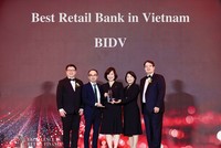 The Asian Banker trao giải thưởng Ngân hàng Bán lẻ tốt nhất Việt Nam 2026 cho đại diện BIDV