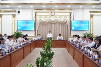 Dự thảo Luật Đô thị đặc biệt dành riêng một chương để quy định về các nội dung gắn với khái niệm vùng đô thị đặc biệt, các điều kiện cơ chế vùng và các chính sách liên kết. Ảnh: LV. 