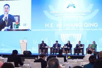 Phiên thảo luận với chủ đề thúc đẩy các sáng kiến của ASEAN về phòng ngừa xung đột. Ảnh: Đức Thanh.