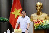 Phó Thủ tướng Nguyễn Văn Thắng chủ trì cuộc họp - Ảnh: VGP