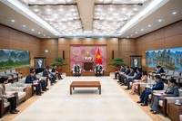 Chủ tịch Quốc hội: Việt Nam luôn coi trọng quan hệ với Hàn Quốc 