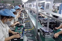 Chuỗi cung ứng linh kiện điện tử Việt Nam gắn chặt với khu vực châu Á. 