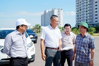 Chủ đầu tư Dự án Khu đô thị mới Nhơn Bình báo cáo khó khăn, vướng mắc trong quá trình thực hiện dự án với lãnh đạo UBND tỉnh Gia Lai vào ngày 12/6/2026. Ảnh: Kim Loan.
