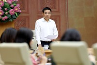 Phó Thủ tướng Nguyễn Văn Thắng chủ trì cuộc họp của Ban chỉ đạo điều hành giá - Ảnh: VGP.