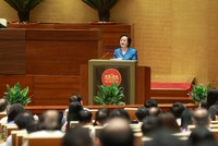 Phó Thủ tướng Phạm Thị Thanh Trà nhấn mạnh Chính phủ tập trung ưu tiên vào 3 nhiệm vụ trọng tâm cốt lõi để hệ thống hành chính nhà nước tiếp tục tinh gọn, thực sự hiệu năng, hiệu lực, hiệu quả - Ảnh: VGP.