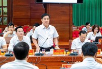 Chủ tịch Tập đoàn Đèo Cả Hồ Minh Hoàng mong muốn tiếp tục đồng hành cùng địa phương hiện thực hóa tuyến cao tốc CT.23, góp phần hoàn thiện kết nối giữa duyên hải Nam Trung Bộ và Tây Nguyên. 