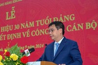 Ông Vũ Thế Phiệt, thời điểm còn là lãnh đạo Tổng công ty Cảng hàng không Việt Nam ACV.