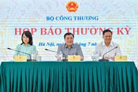 Họp báo thường kỳ quý II/2026 Bộ Công thương, chiều 7/7.