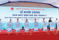 Lễ khởi công Dự án Nhà máy Điện gió Sóc Trăng 4 