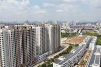 Dự án chung cư nhà ở xã hội của Công Ty TNHH TM XD Lê Thành (Ảnh: PV)