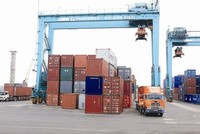 Một góc cụm cảng ICD Trường Thọ - Ảnh: Đ. D