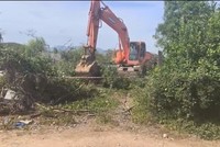 UBND xã Vạn Hưng đã hoàn thành 100% công tác giải phóng mặt bằng Dự án Khu Công nghiệp Dốc Đá Trắng vào ngày 29/7. 