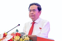  Chủ tịch Quốc hội Trần Thanh Mẫn phát biểu khai mạc Diễn đàn - Ảnh Đức Thanh. 