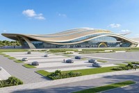 Phối cảnh ga Hạ Long Xanh. 