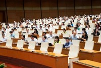 Một phiên họp toàn thể của Quốc hội khóa XVI..