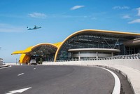 Nhà ga hàng khách Cảng hàng không quốc tế Liên Khương hiện hữu.