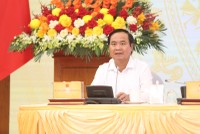 Thứ trưởng Bộ Nông nghiệp và Môi trường Võ Văn Hưng cung cấp thông tin cho báo chí. Ảnh: Đức Minh.